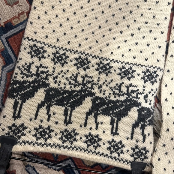 Super long 100% Merino wool stocking hat made in Finland #42 - Picture 5 of 9